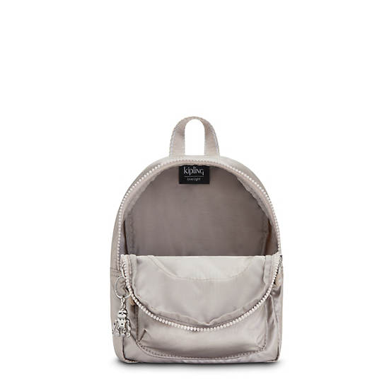 Sacs À Dos Kipling Curtis Compact Metallic Convertible Beige | FR 1671JP